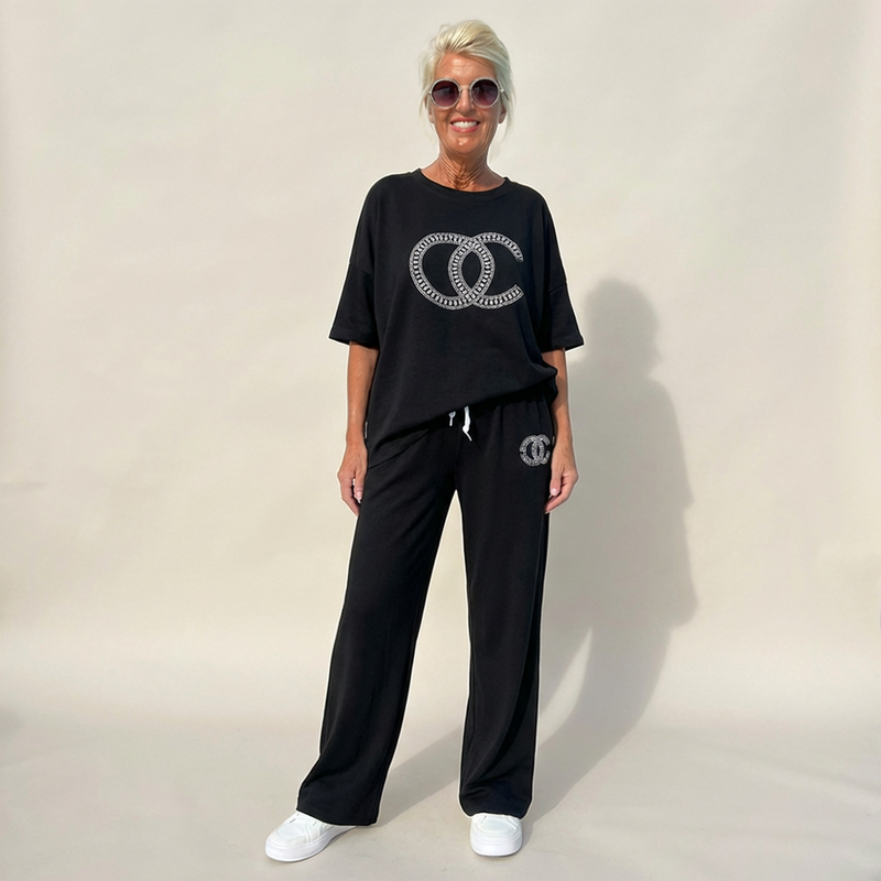 Urban Grace™ Signature Set in Comfort Knit with Elegant Crystal Details