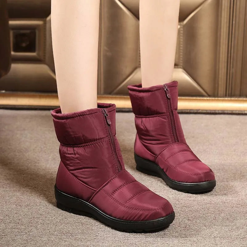 Siberia™ Booties with Plush Lining, Non-Slip Sole, and Waterproofing / Protection, Comfort, and Style to Face the Coldest Days!