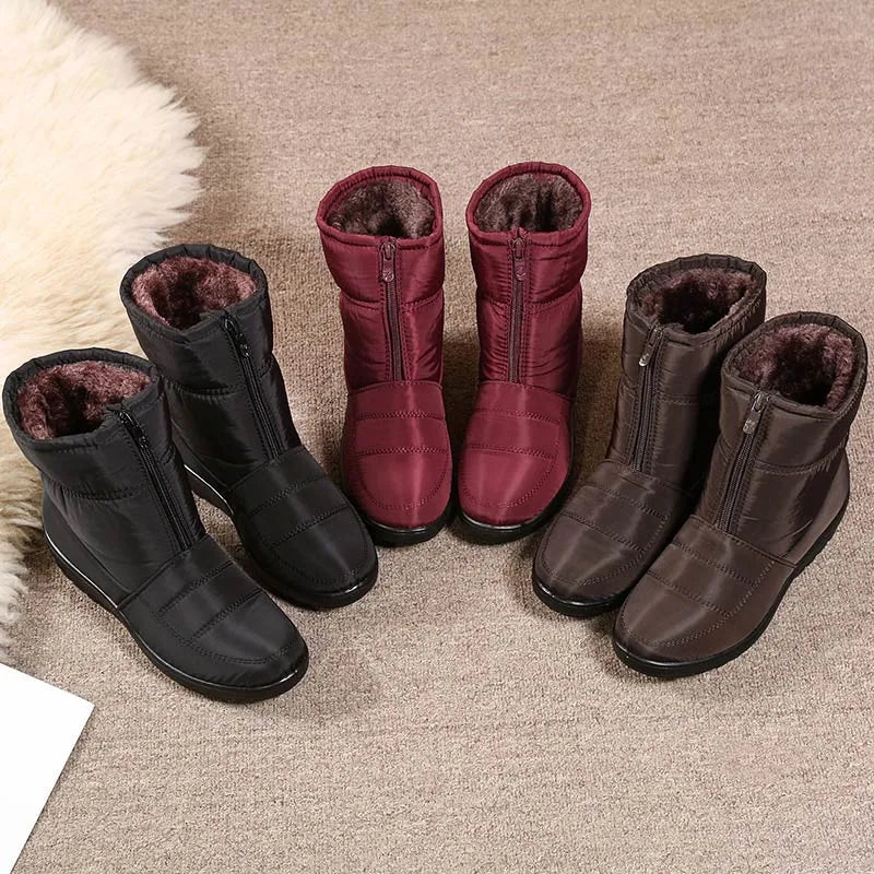 Siberia™ Booties with Plush Lining, Non-Slip Sole, and Waterproofing / Protection, Comfort, and Style to Face the Coldest Days!