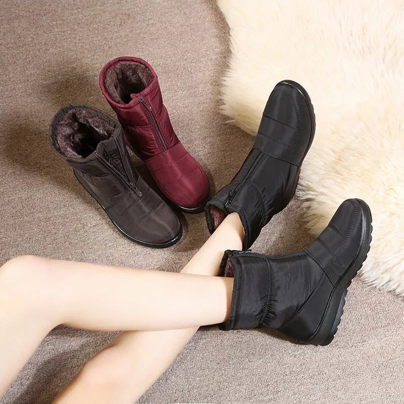 Siberia™ Booties with Plush Lining, Non-Slip Sole, and Waterproofing / Protection, Comfort, and Style to Face the Coldest Days!