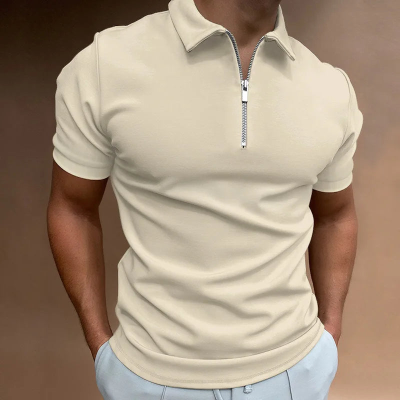 Ducatti™ Polo with Antiperspirant Fabric and Old Money Design / Noble Minimalism for Men of Presence!