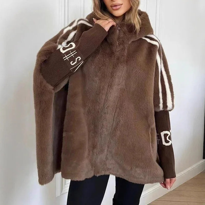 FrostMode™ Ultra Soft Plush Hooded Oversized Jacket / The Perfect Balance of Comfort and Style This Winter!