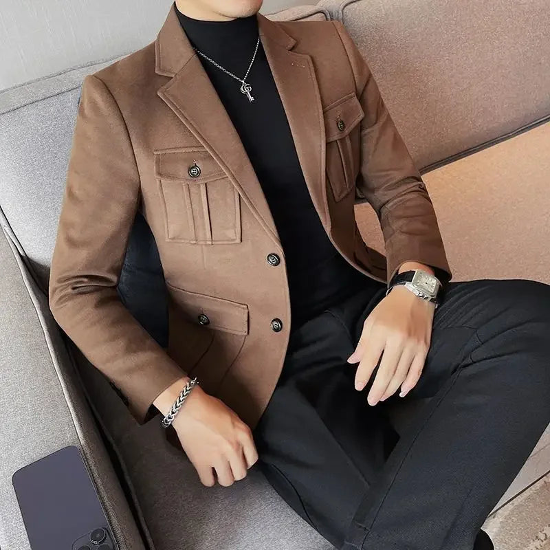 Lauritz™ Casual Blazer with Premium Structured Fabric / The Quiet Luxury of Italian Tailoring!