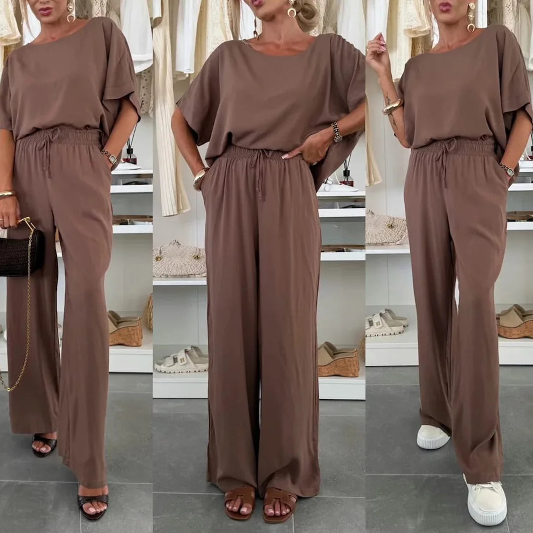 Duna™ Set in Premium Modal Knit with Loose Fit / Versatile Minimalism for All Occasions!