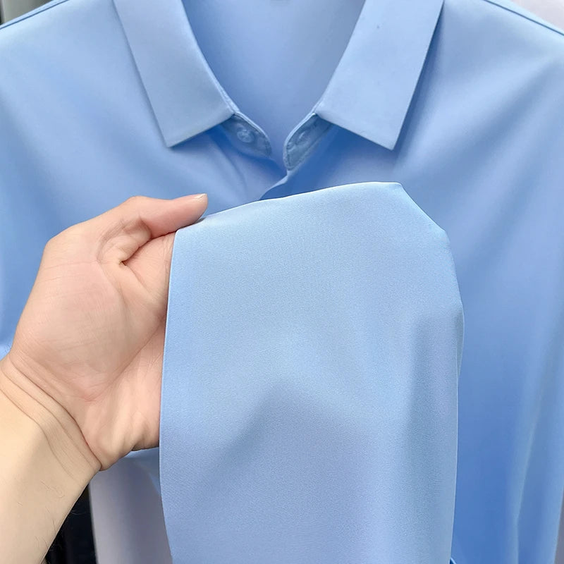 Montero™ Dress Shirt with Stretch Fabric and Cool, Silky Feel