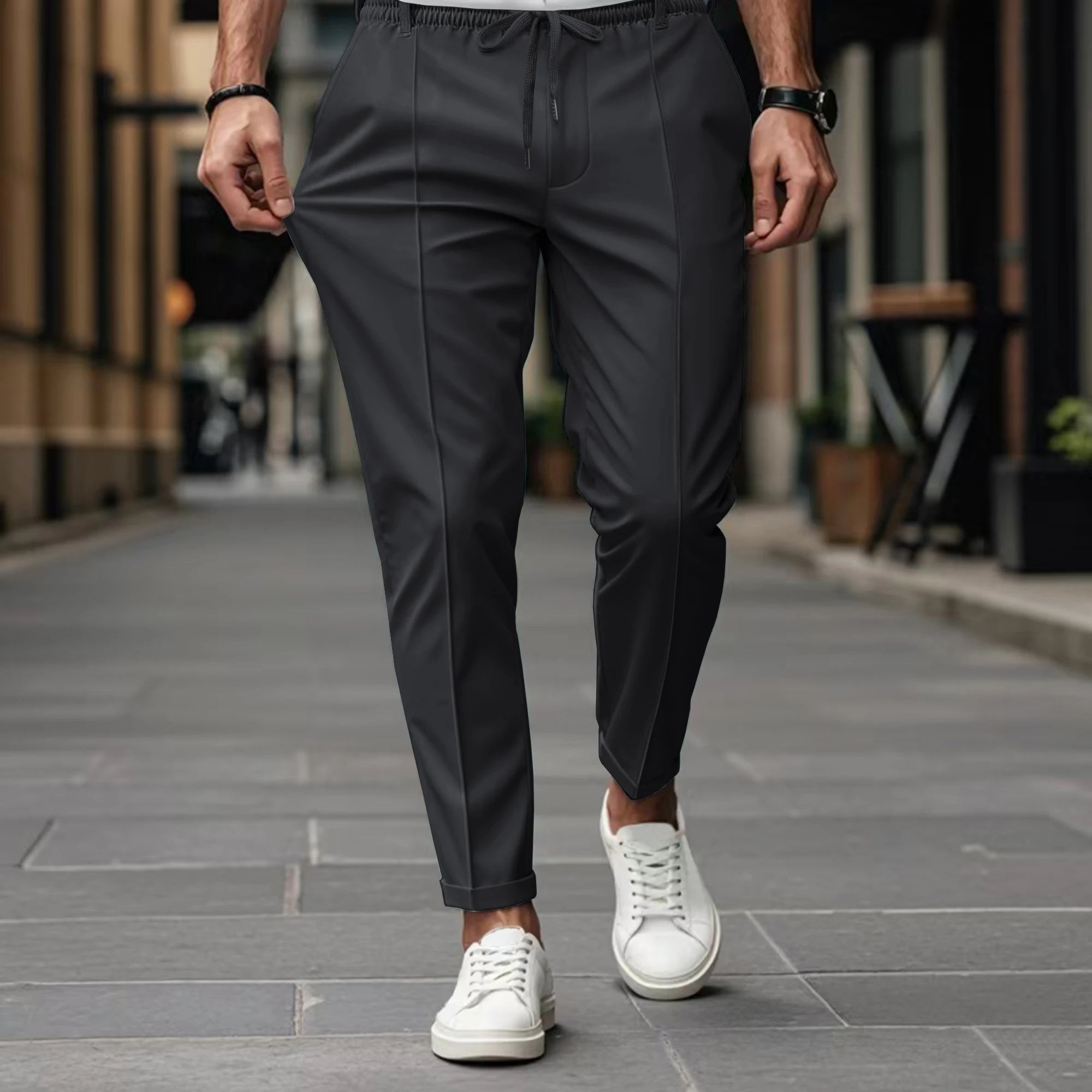 Valerius™ Tailored Pants with Comfortable Fit / High-End Minimalism!