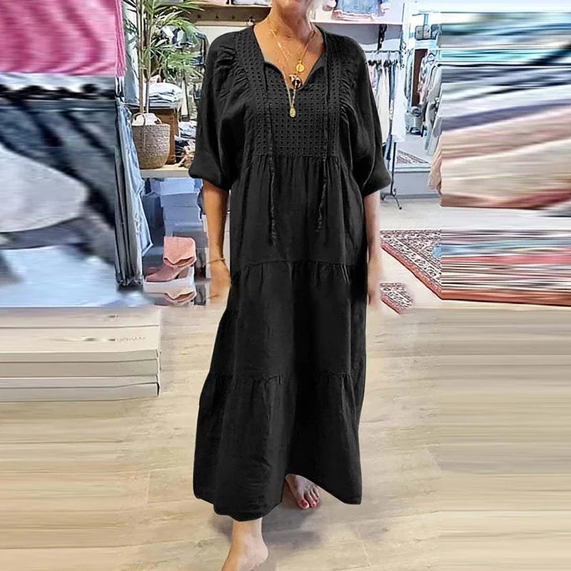Beach Breeze™ Dress in Extra Light Viscose / Be enchanted by lightness and comfort that embraces you on any occasion!
