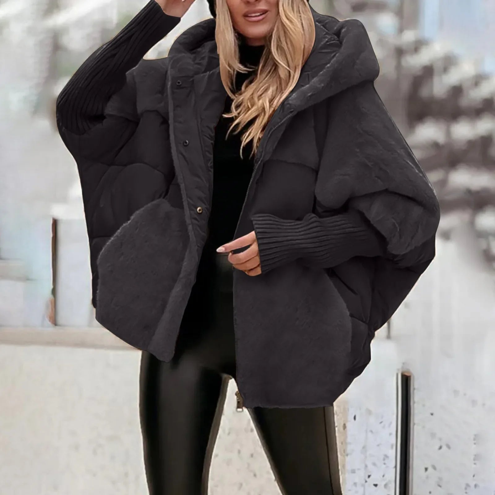 Berlin™ Coat with Premium Puffer and Plush Finish / Sophisticated Comfort for Women with Presence!