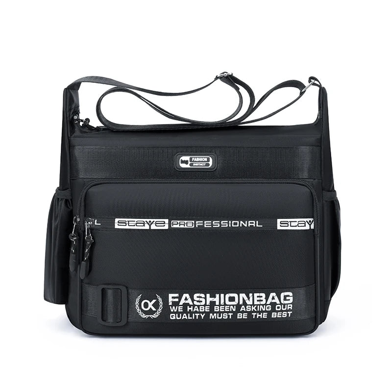 Montrek™ Crossbody Bag with Multiple Compartments and Water-Resistant Nylon