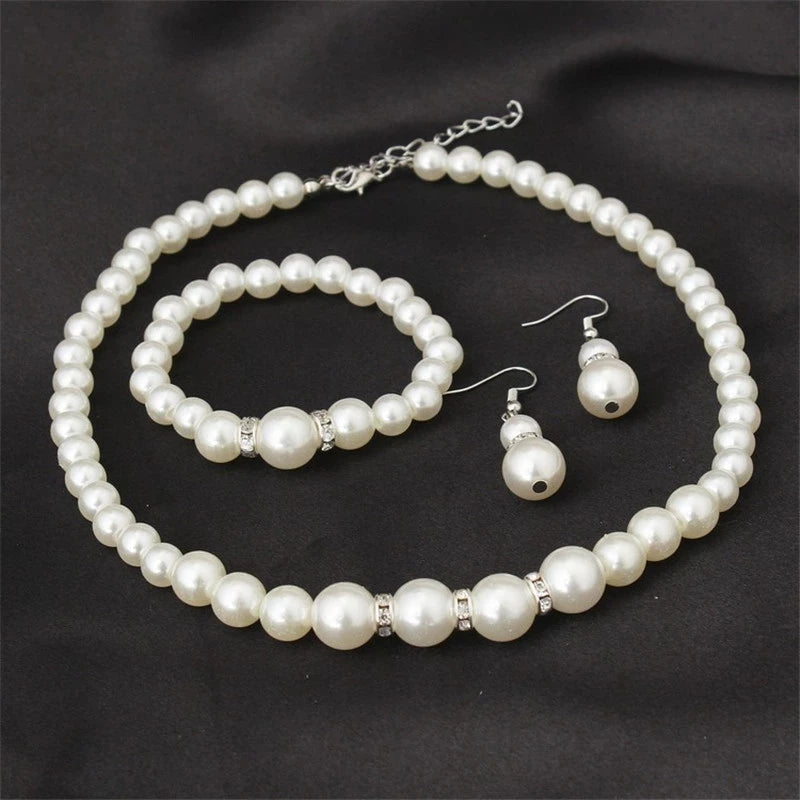 Seraphina™ 3-Piece Pearl Jewelry Set / Classic Beauty, Eternal Charm