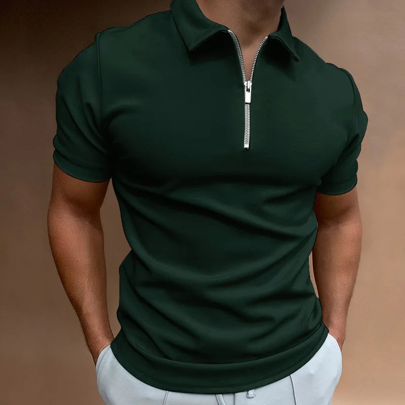 Ducatti™ Polo with Antiperspirant Fabric and Old Money Design / Noble Minimalism for Men of Presence!