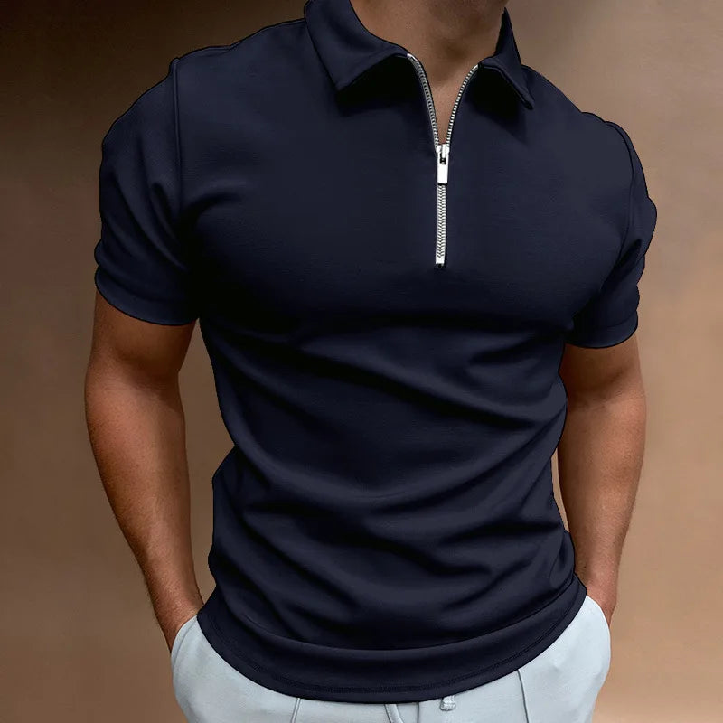 Ducatti™ Polo with Antiperspirant Fabric and Old Money Design / Noble Minimalism for Men of Presence!