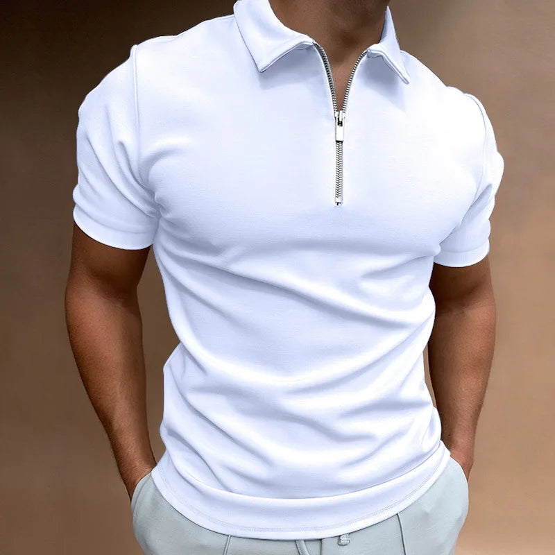 Ducatti™ Polo with Antiperspirant Fabric and Old Money Design / Noble Minimalism for Men of Presence!