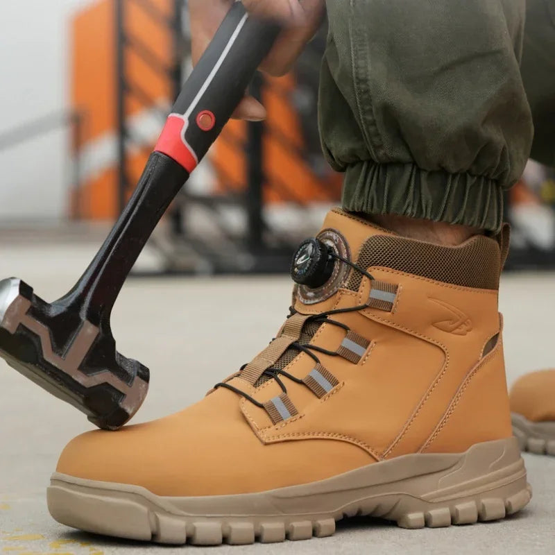 American Bunker™ Waterproof Boot with Anti-shock Structure / Military Style, Tactical Comfort and Indestructible Protection!