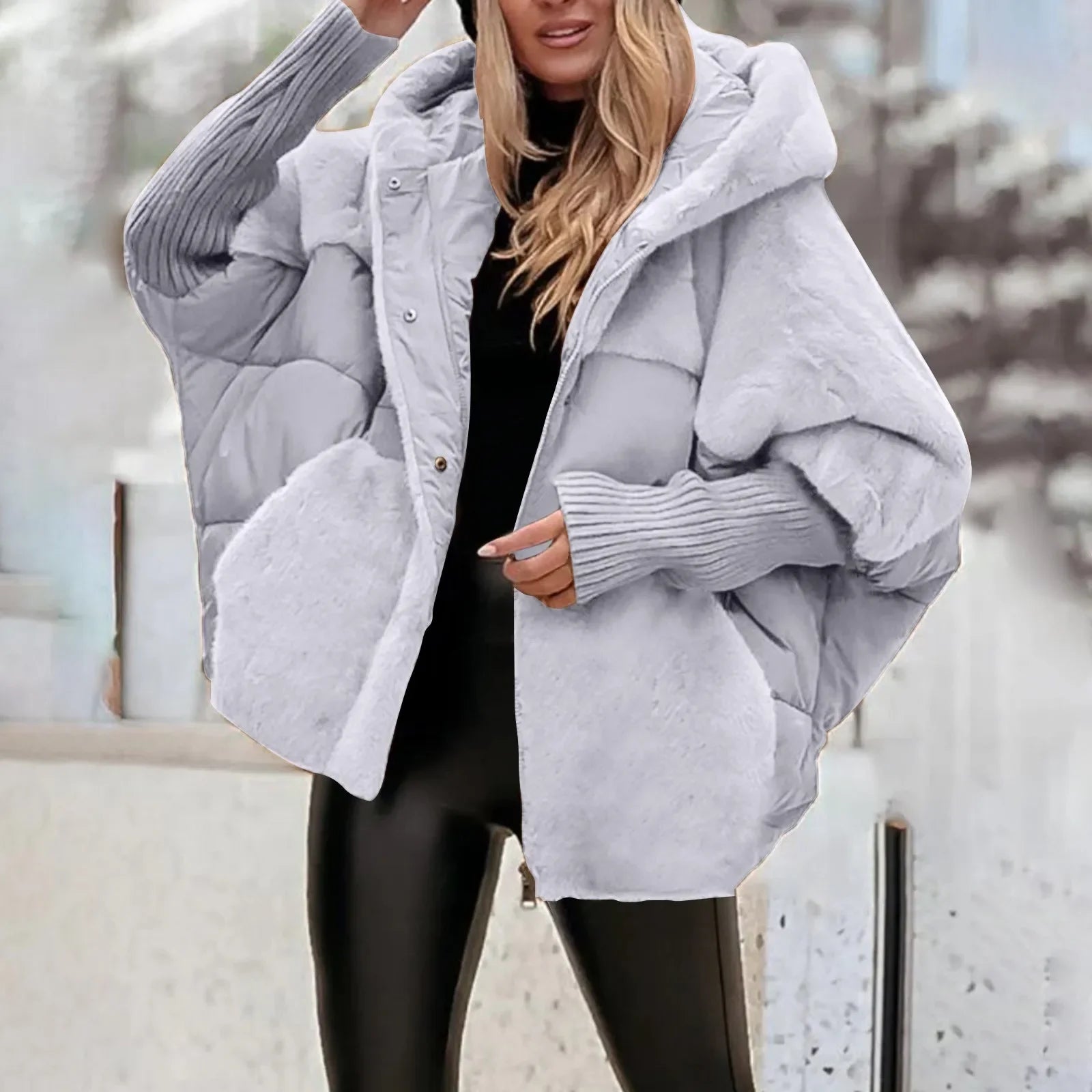 Berlin™ Coat with Premium Puffer and Plush Finish / Sophisticated Comfort for Women with Presence!