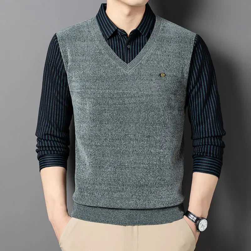 Dublin™ 2-in-1 Knit Waistcoat / The Elegance of Two Pieces With the Convenience of One!