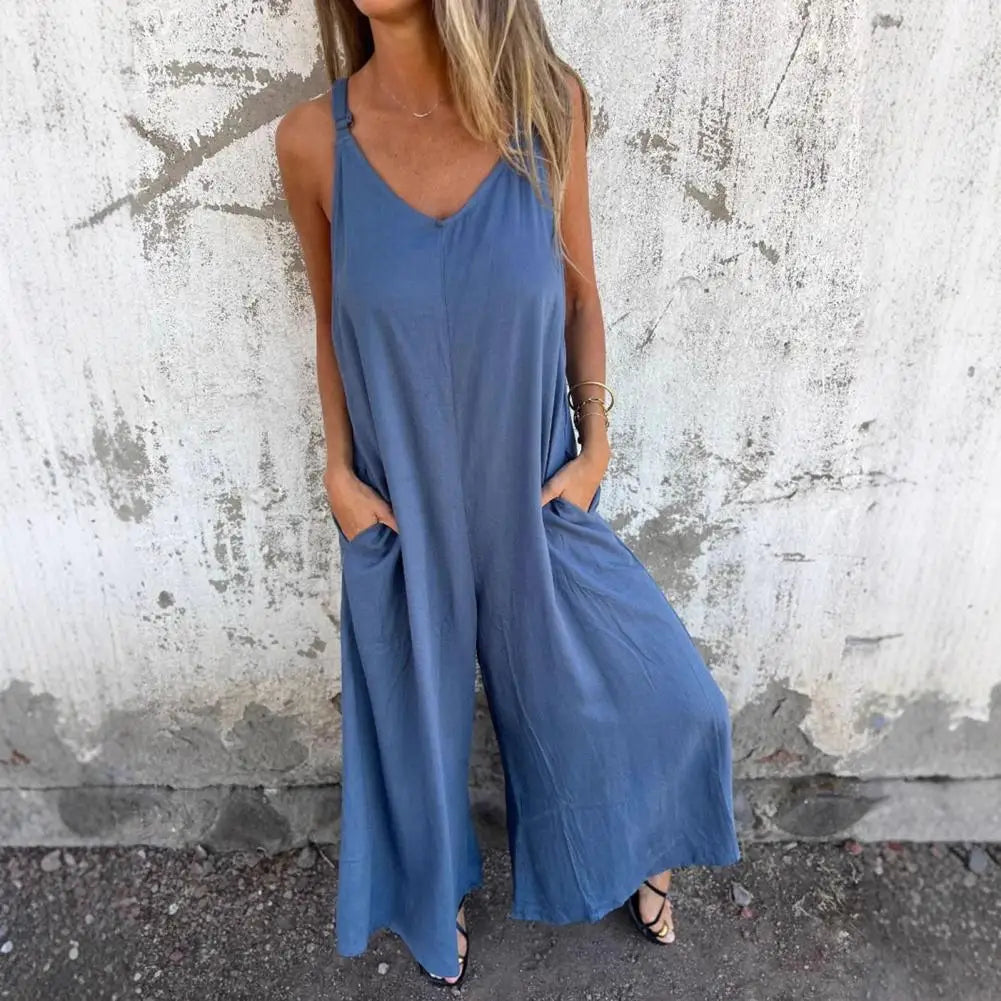 Bliss™ Jumpsuit in Lightweight Cool Touch Knit with Loose Fit / The most comfortable thing in your closet!
