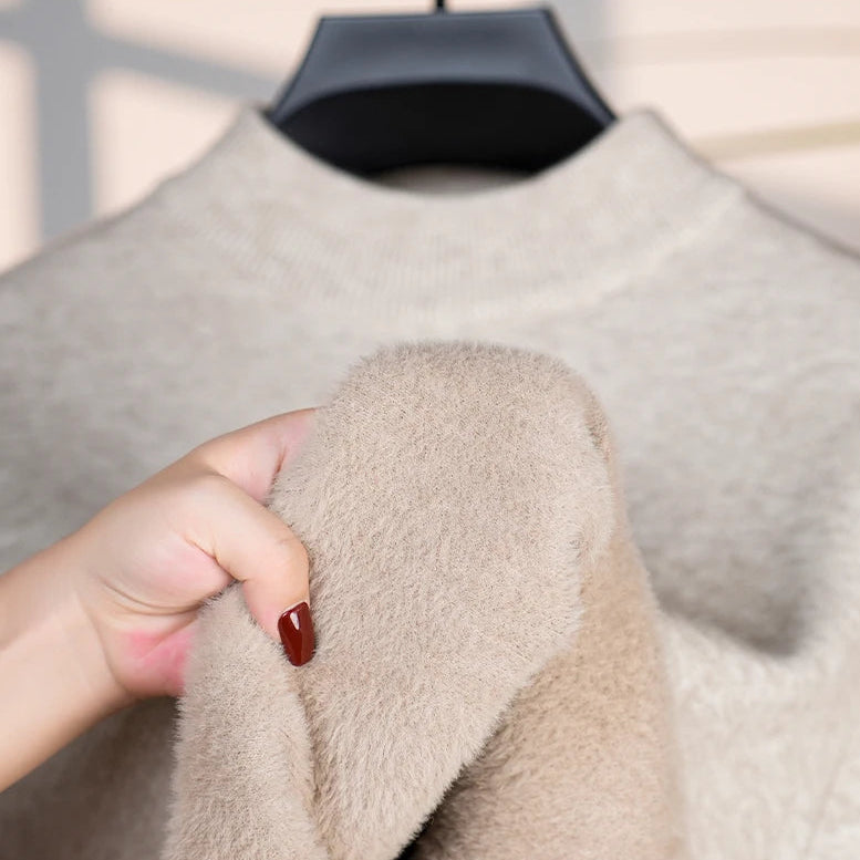 Everest™ Sweater with Premium Fleece Lining and High Neck / Sophisticated Warmth with Maximum Comfort Even on the Coldest Days!
