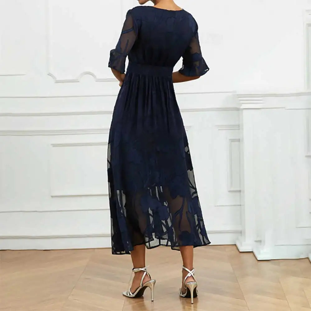 Celira™ Dress with Sophisticated Floral Design