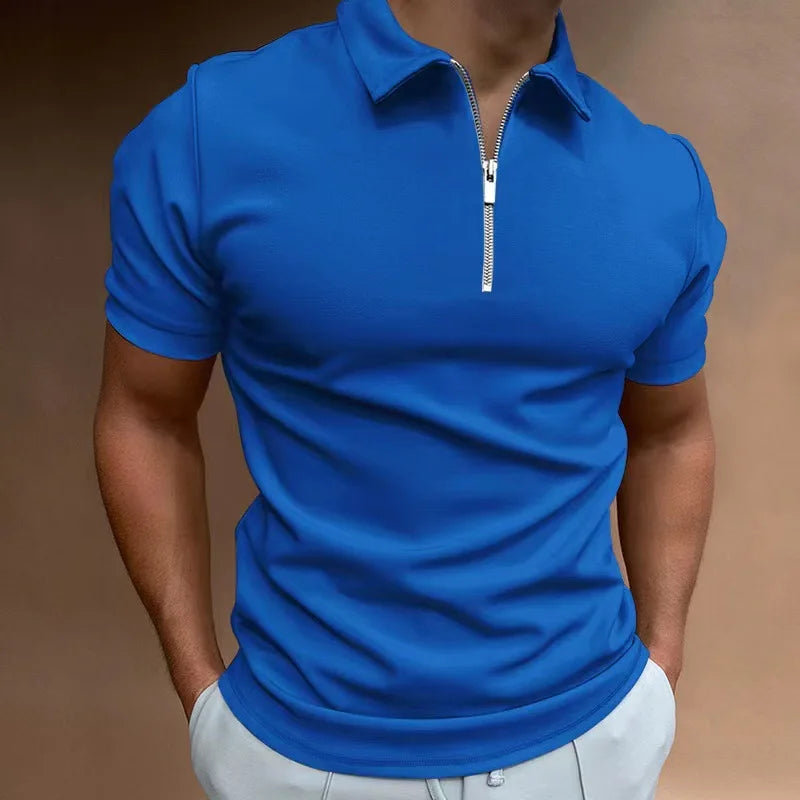 Ducatti™ Polo with Antiperspirant Fabric and Old Money Design / Noble Minimalism for Men of Presence!