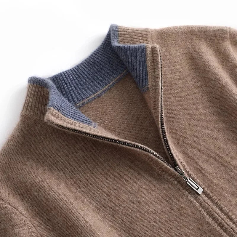 Milano Blend™ Sweater in Premium Knit with Contrasting Inner Finish / The Essence of Classic and Comfortable Style!