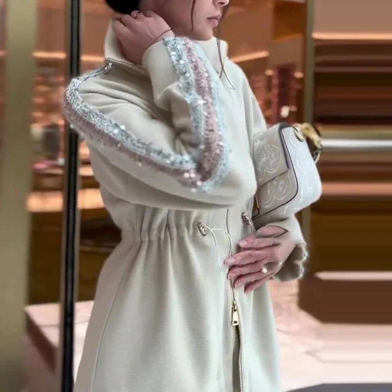 Heavenly™ Premium Knit Set with Sequin Embellishments / The Perfect Balance of Glamour and Sophistication!