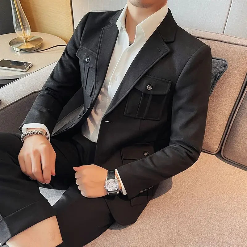 Lauritz™ Casual Blazer with Premium Structured Fabric / The Quiet Luxury of Italian Tailoring!