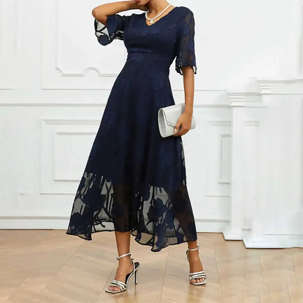 Celira™ Dress with Sophisticated Floral Design