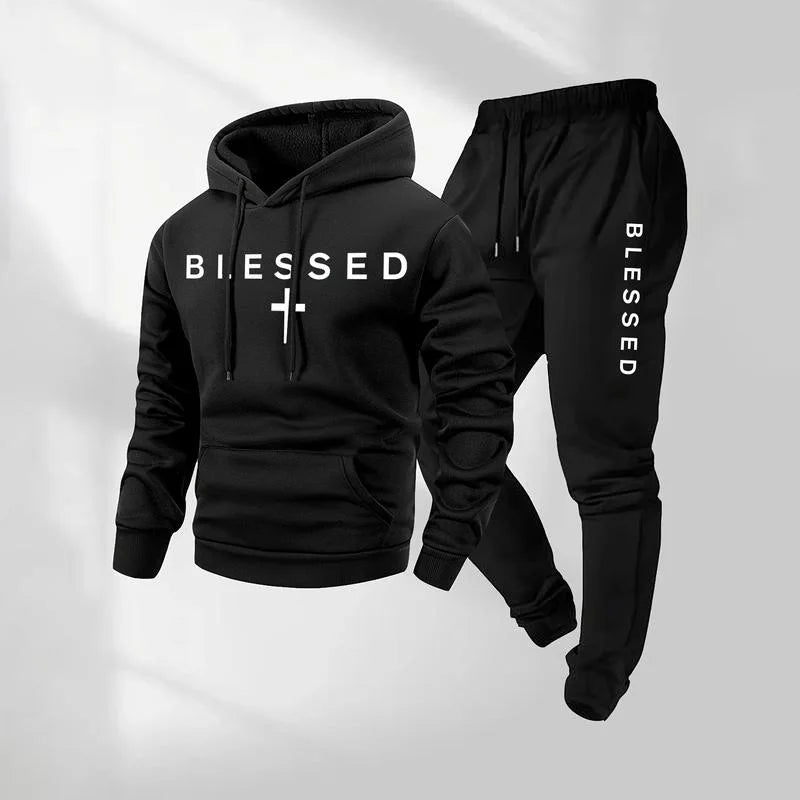 Braven™ 2-Piece Set with Hooded Sweatshirt, Kangaroo Pocket and Jogger Pants