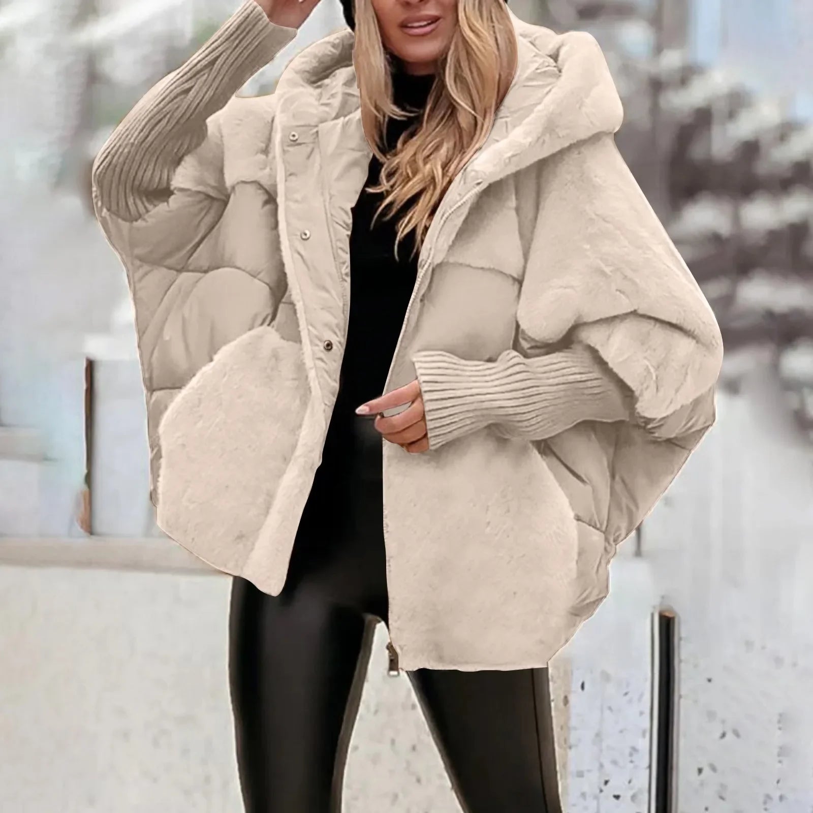 Berlin™ Coat with Premium Puffer and Plush Finish / Sophisticated Comfort for Women with Presence!