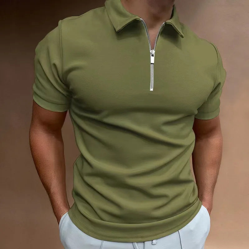 Ducatti™ Polo with Antiperspirant Fabric and Old Money Design / Noble Minimalism for Men of Presence!