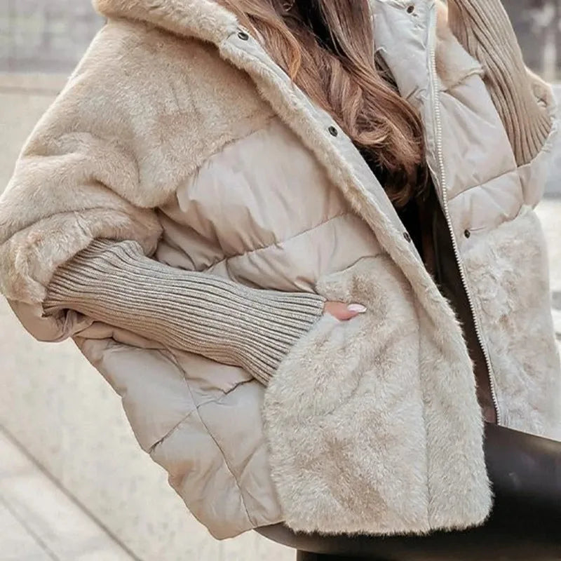 Berlin™ Coat with Premium Puffer and Plush Finish / Sophisticated Comfort for Women with Presence!