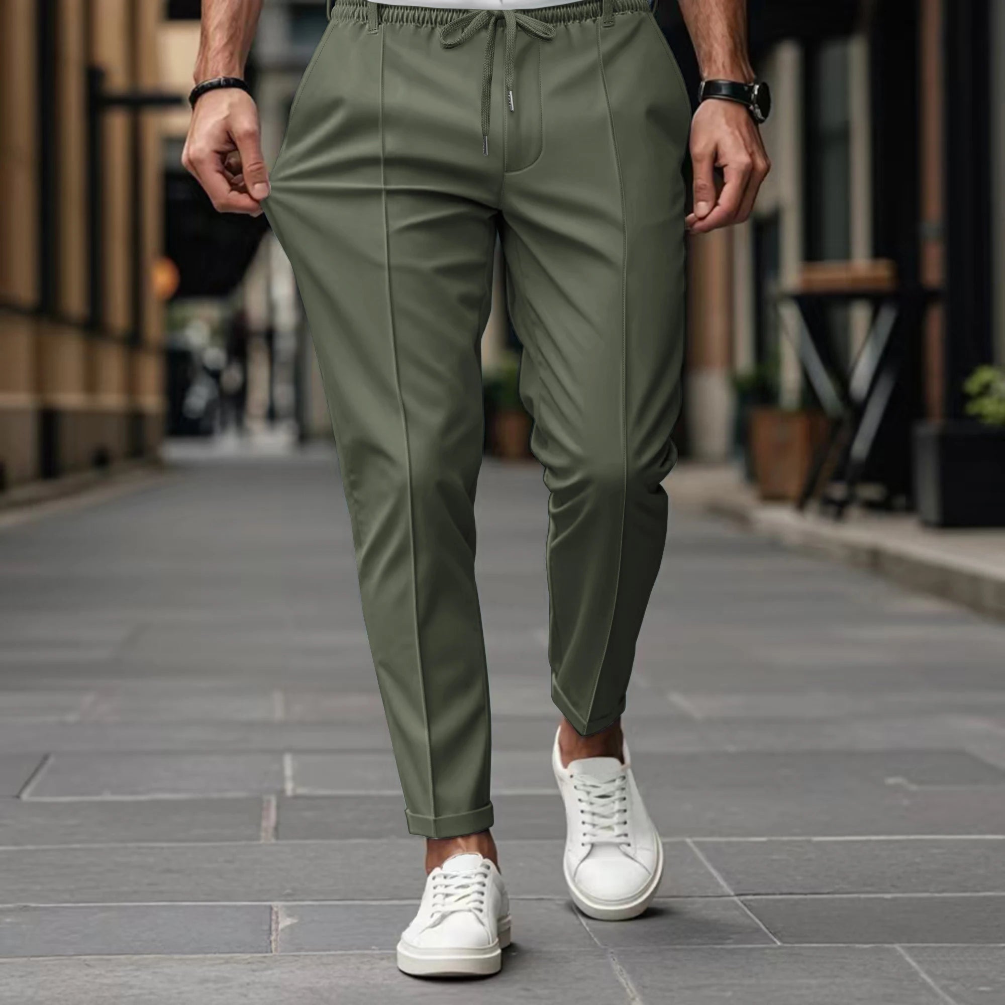 Valerius™ Tailored Pants with Comfortable Fit / High-End Minimalism!