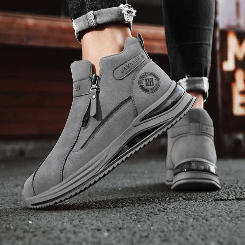 Milano Drive™ Boot in Waterproof Italian Suede / Comfort, Traction, and Cushioning of the Latest Generation!