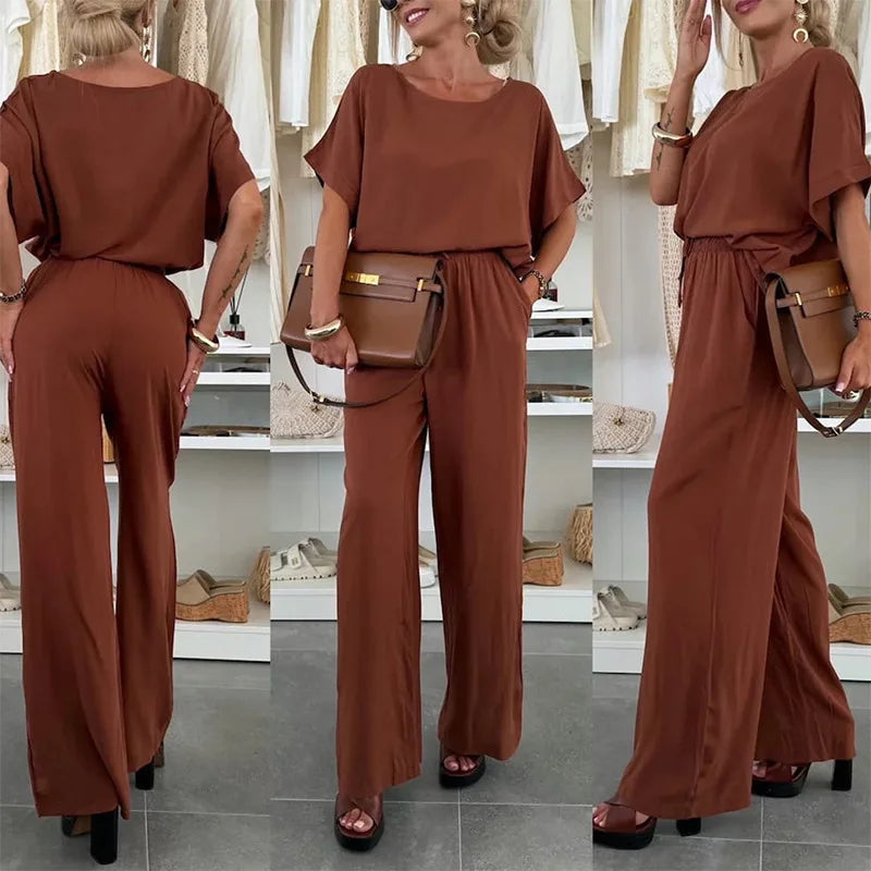 Duna™ Set in Premium Modal Knit with Loose Fit / Versatile Minimalism for All Occasions!
