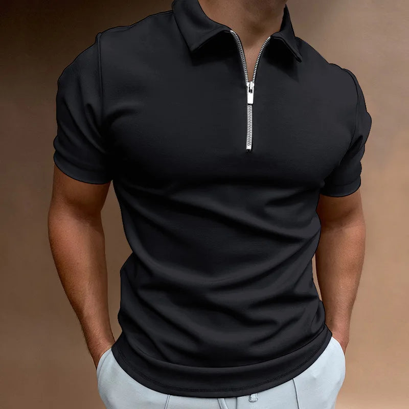 Ducatti™ Polo with Antiperspirant Fabric and Old Money Design / Noble Minimalism for Men of Presence!