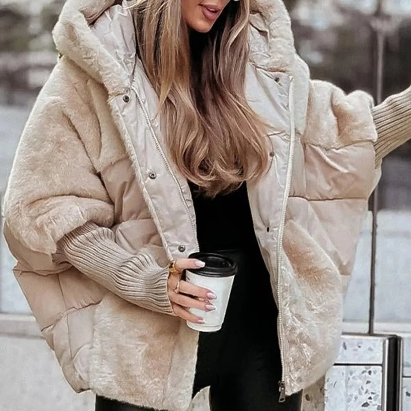 Berlin™ Coat with Premium Puffer and Plush Finish / Sophisticated Comfort for Women with Presence!