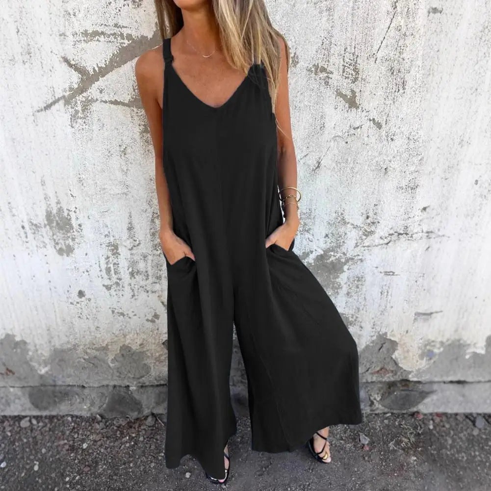 Bliss™ Jumpsuit in Lightweight Cool Touch Knit with Loose Fit / The most comfortable thing in your closet!