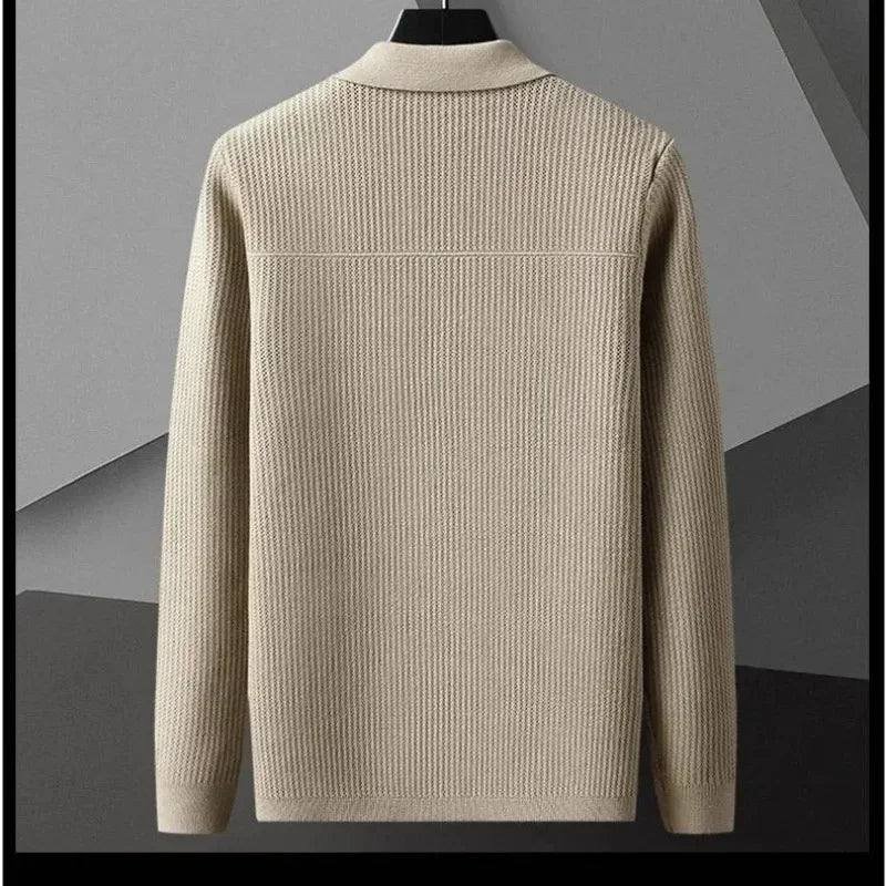 Nolan™ Cardigan in Textured Knit with Premium Finish / Casual Sophistication for Cooler Days!