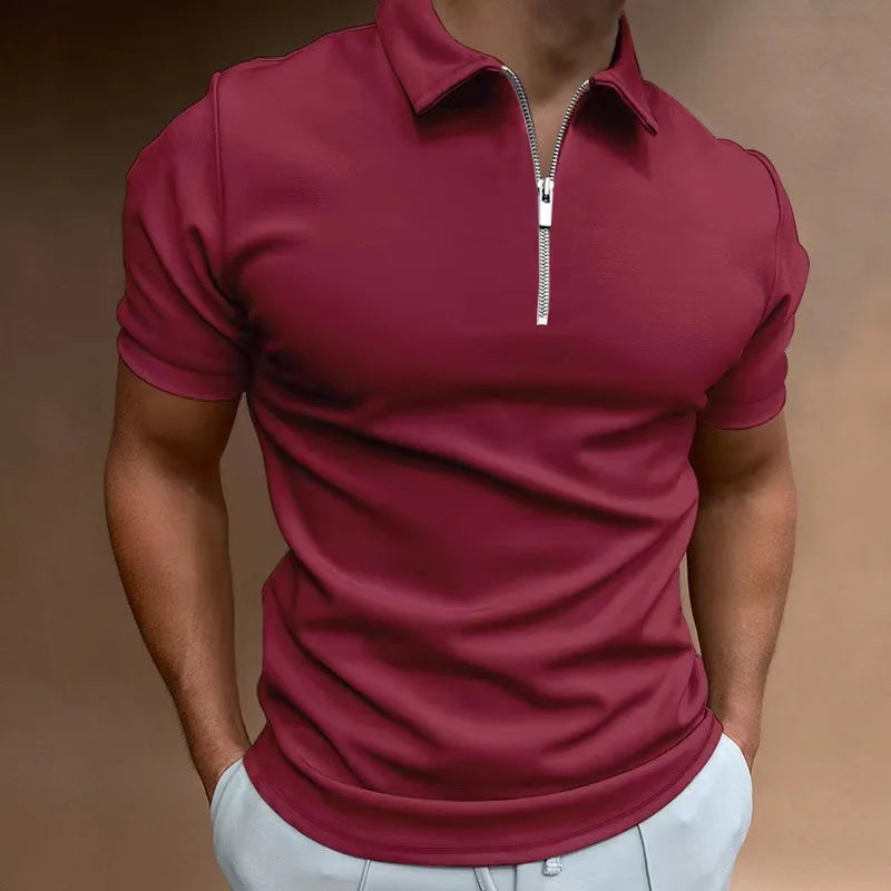 Ducatti™ Polo with Antiperspirant Fabric and Old Money Design / Noble Minimalism for Men of Presence!