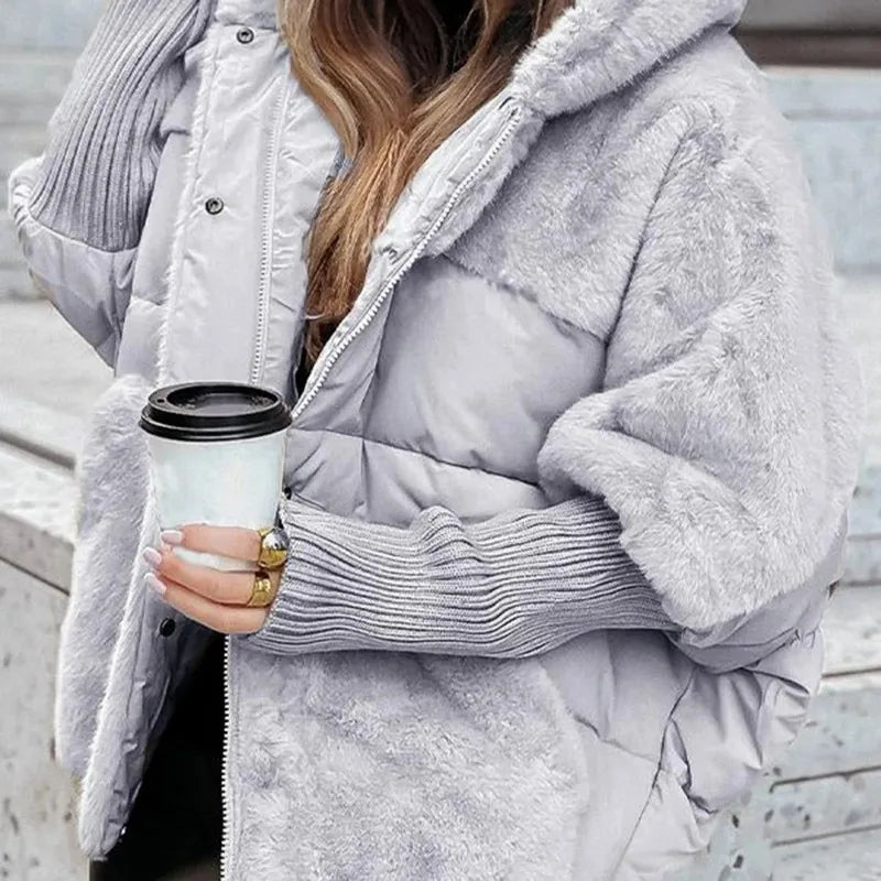 Berlin™ Coat with Premium Puffer and Plush Finish / Sophisticated Comfort for Women with Presence!