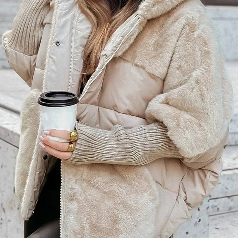 Berlin™ Coat with Premium Puffer and Plush Finish / Sophisticated Comfort for Women with Presence!