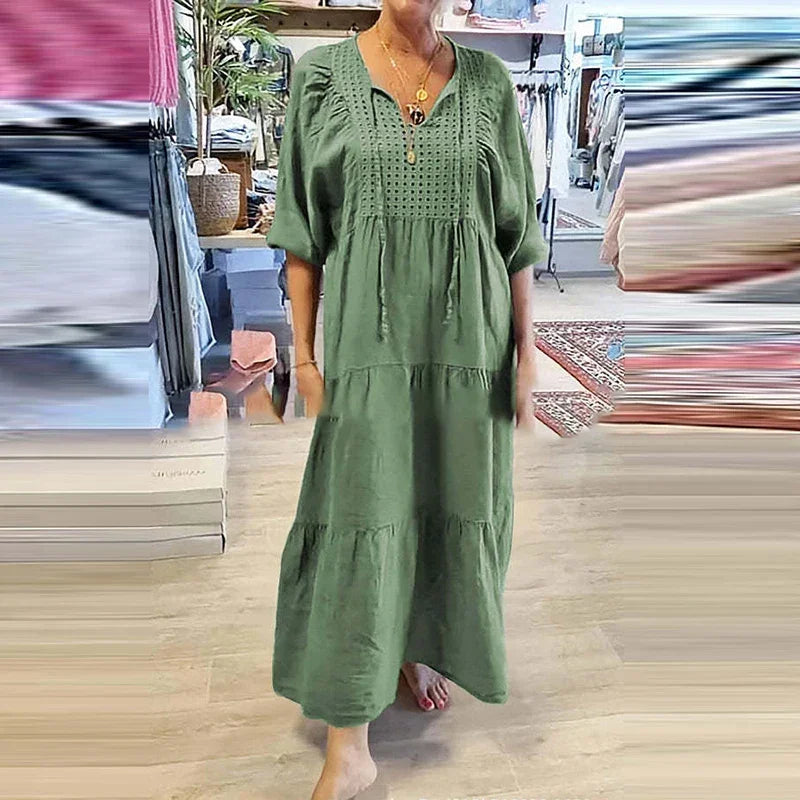 Beach Breeze™ Dress in Extra Light Viscose / Be enchanted by lightness and comfort that embraces you on any occasion!