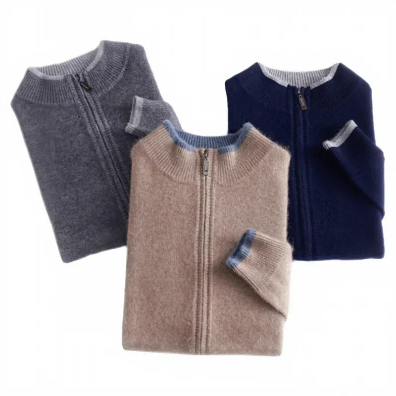 Milano Blend™ Sweater in Premium Knit with Contrasting Inner Finish / The Essence of Classic and Comfortable Style!