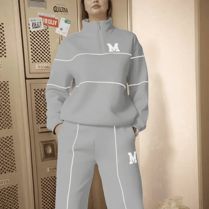 Erin™ Set in Ultra Soft Fleece and Comfort Fit / Minimalist Elegance for Your Most Relaxing Days!
