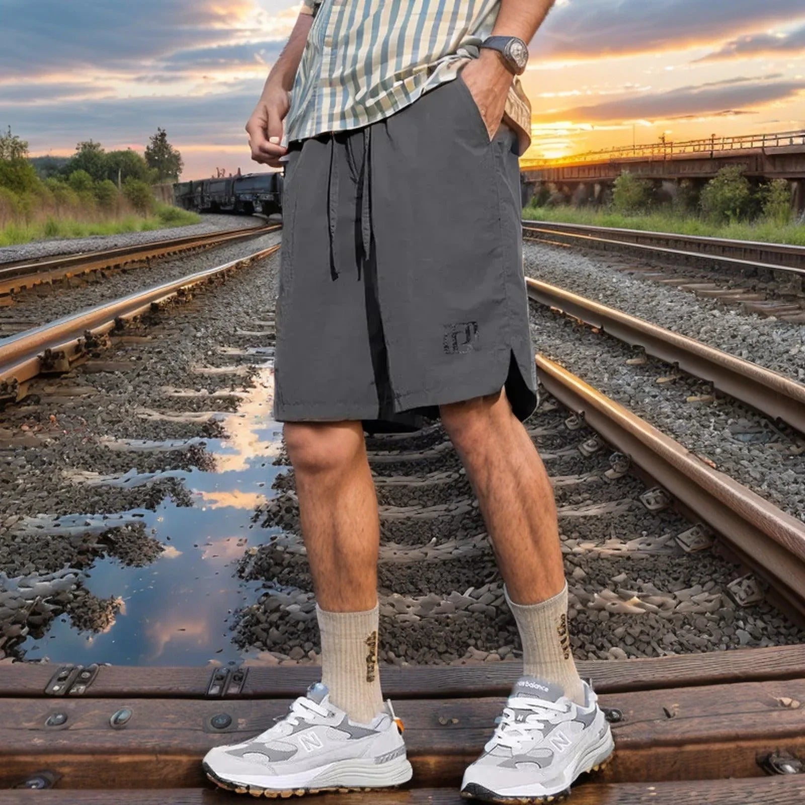 Achilles™ Ice Silk Shorts with Quick Drying / Ultimate Comfort and Versatility for Everyday Challenges!