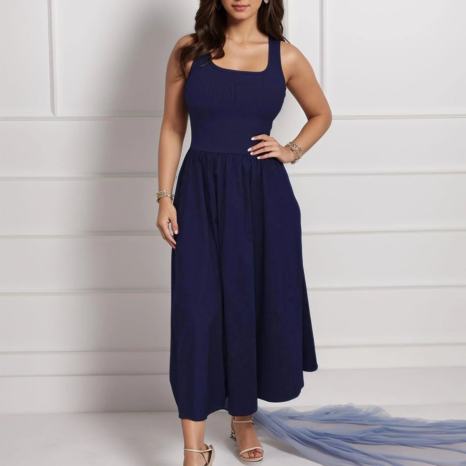Judith™ Dress in Viscoelastic Mesh / Elegance that Molds to Your Body!