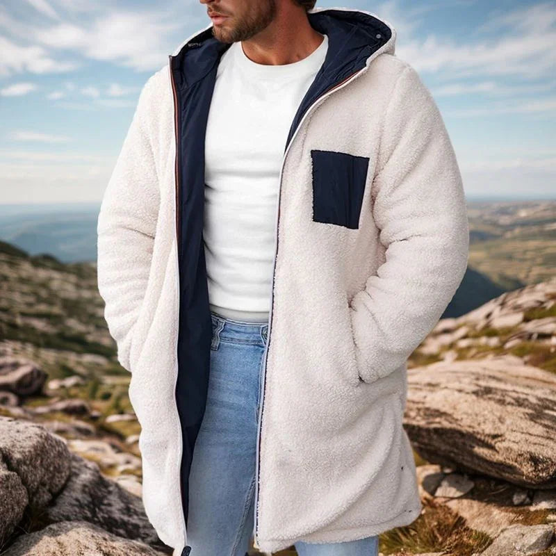Men’s 2-in-1 Dual-Sided Jacket with Thermal Insulation – Maximum Warmth and Style for Extreme Cold