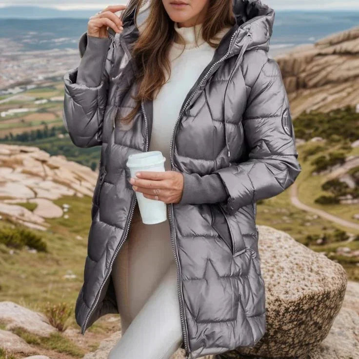 Evelyn™ Waterproof Thermal Puffer Jacket / The Elegance and Protection That Go With You!