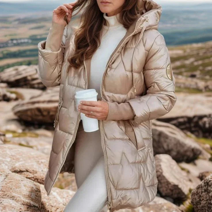 Evelyn™ Waterproof Thermal Puffer Jacket / The Elegance and Protection That Go With You!